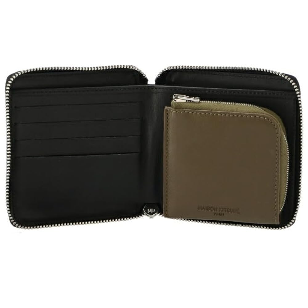 Amazon | [メゾンキツネ] 財布 メンズ TAILLE UNIQUE ラウンド